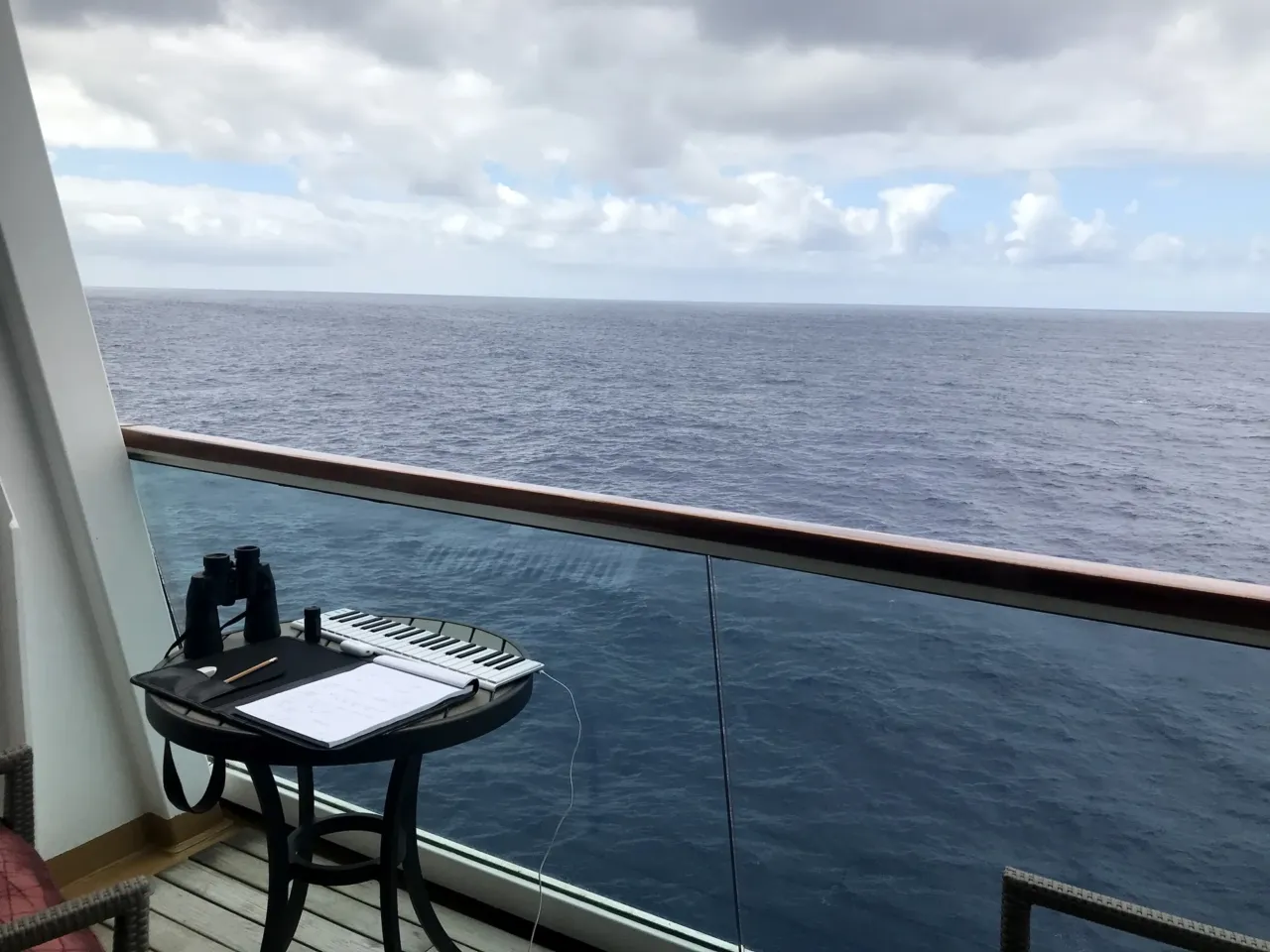 The dissenting musical life of John Luther Adams 1 A composing studio at sea: Adams began work on Horizon during a 28-day boat trip to his new home in Australia.