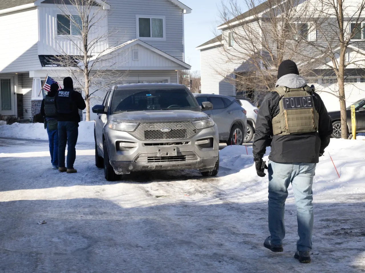 Thomson Reuters has an office in the Twin Cities suburb of Eagan. During the immigration surge, Little said she heard stories from her co-workers there of "People afraid to go to work, people afraid to take their kids to school, people being followed and all of that."
