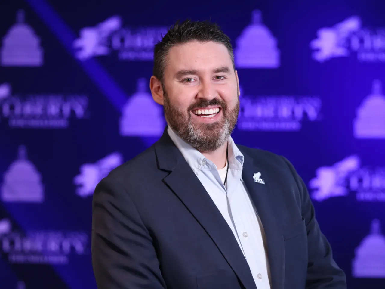 New Hampshire State Representative Matt Sabourin dit Choinière at the 2024 Hazlitt Summit hosted by the Young Americans for Liberty Foundation in Nashville.