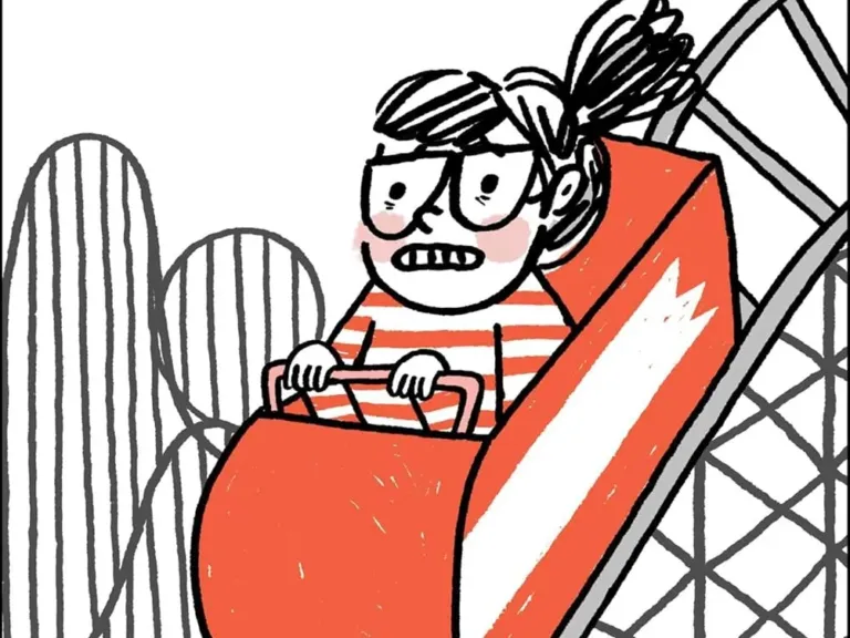 Welcome to ‘Anxietyland’ theme park, where the rides are no fun