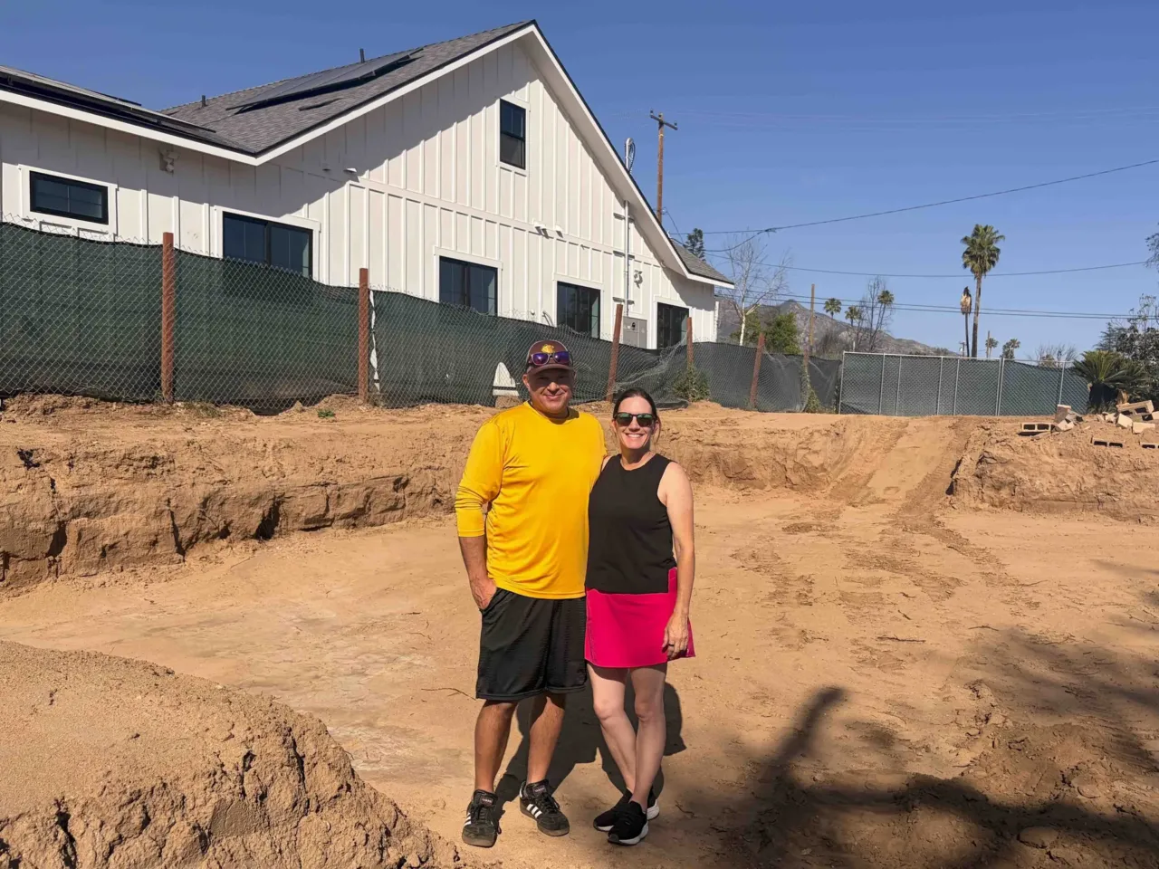 Jason and Colleen Warnesky are among the dozens of families in Altadena, Calif., who have opted to rebuild with manufactured homes, following the 2025 Eaton Fire.