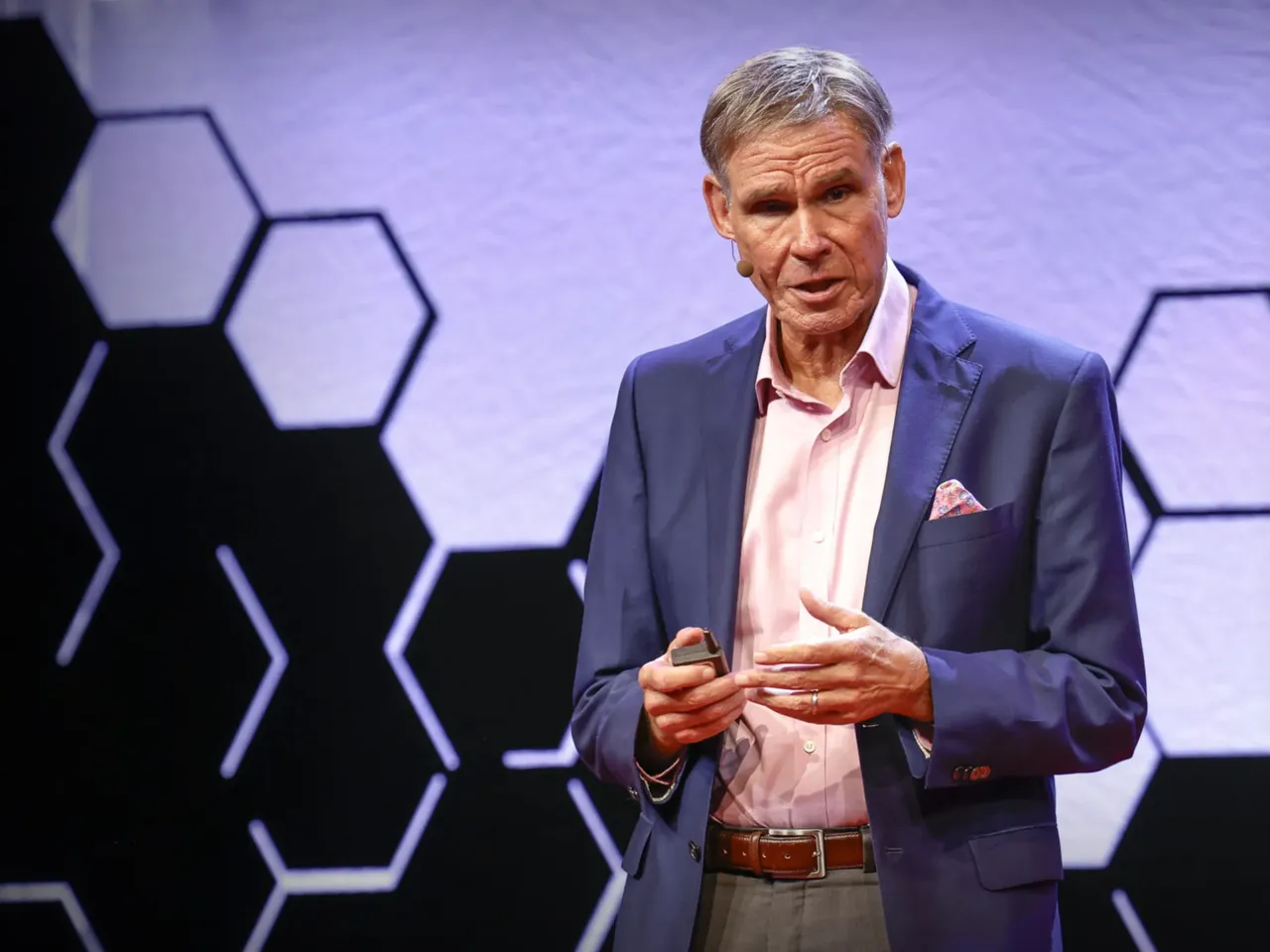 The expert on 'super aging' breaks down the science — and grift — in anti-aging 1 Dr. Eric Topol stands onstage for his TED Talk "Can AI Catch What Doctors Miss?"