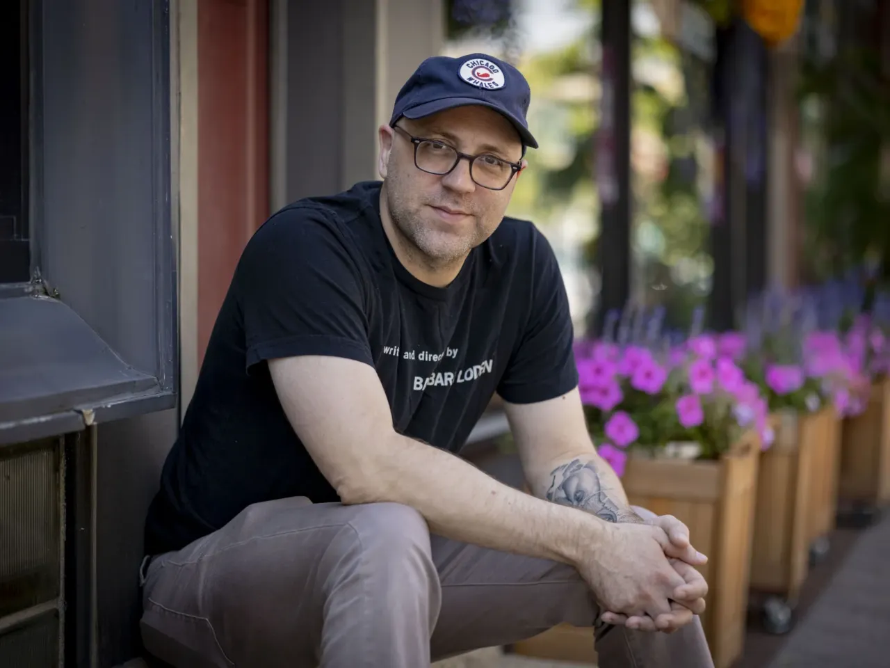 Novelist Daniel Kraus in Evanston, Ill., in August 2023.