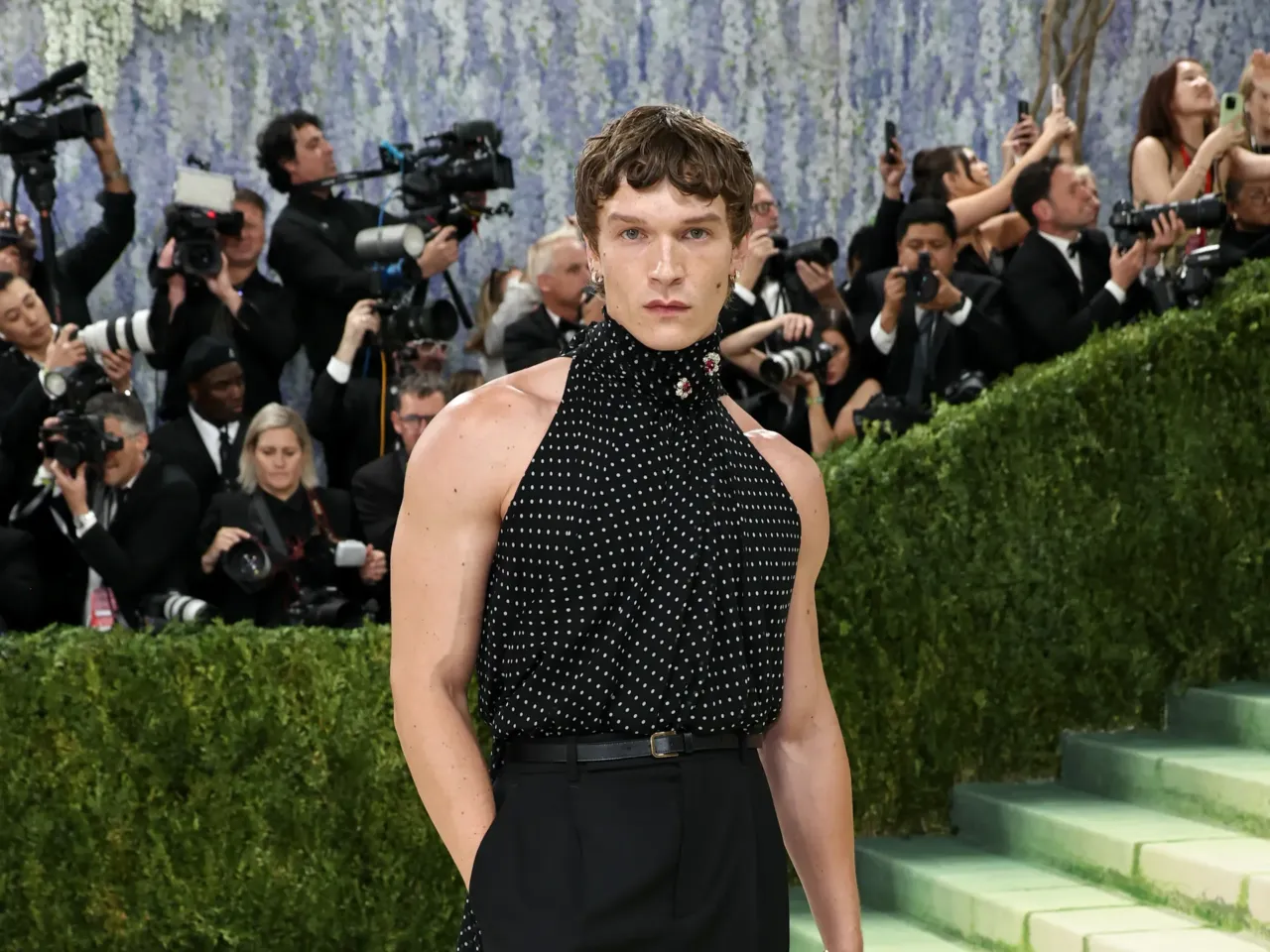 Actor Connor Storrie attends the 2026 Met Gala.