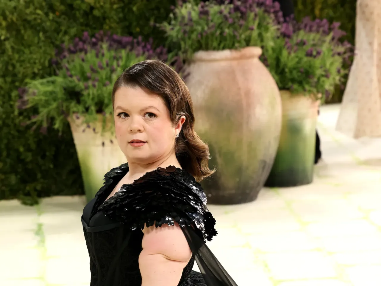 Writer and activist Sinéad Burke attends the 2026 Met Gala.