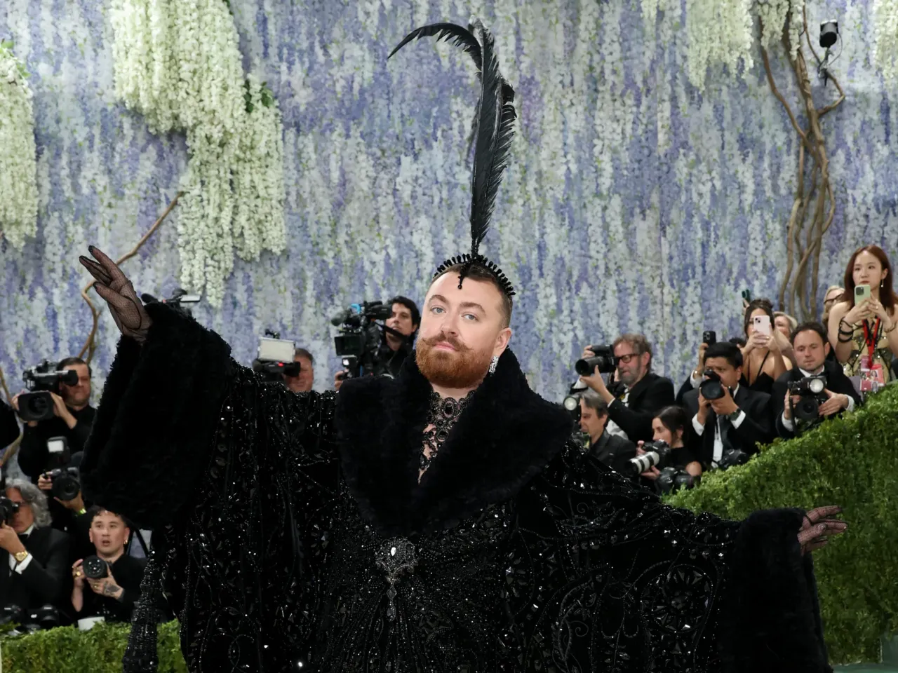 Sam Smith attends the 2026 Met Gala.