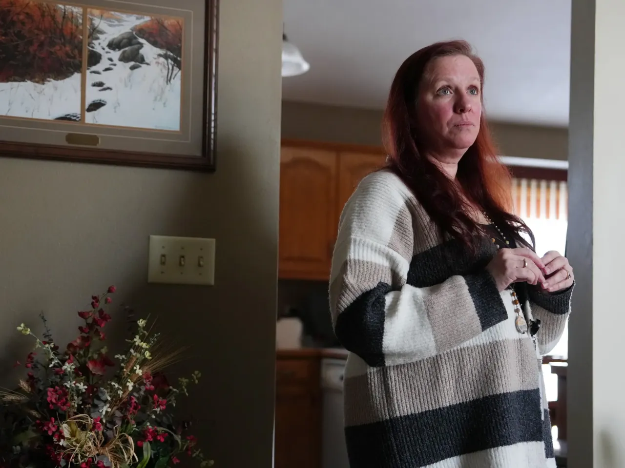Cori Roberts of St. Cloud, Minnesota, incurred more than $8,000 in medical bills after she was diagnosed at CentraCare with early-stage cervical cancer. She says the health system told her she made too much — about $41,000 a year — to qualify for financial aid.