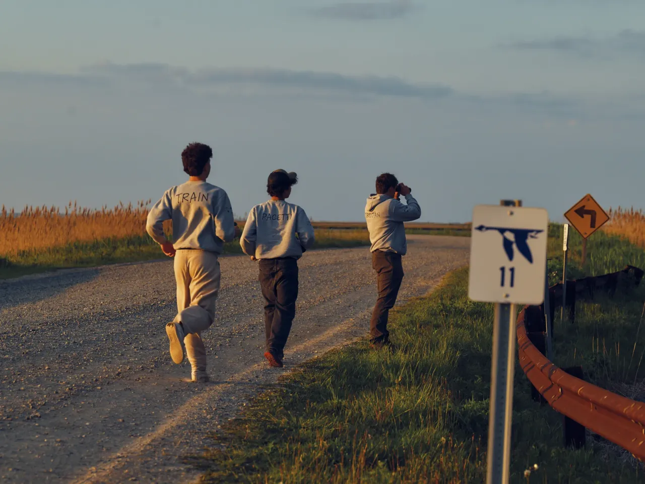 24 hours with 3 teenage birders: Welcome to the World Series of Birding 8 Train and Pacetti jog over to Trojan, who has spotted a bird. All teammates all have to see the bird to count towards their total.