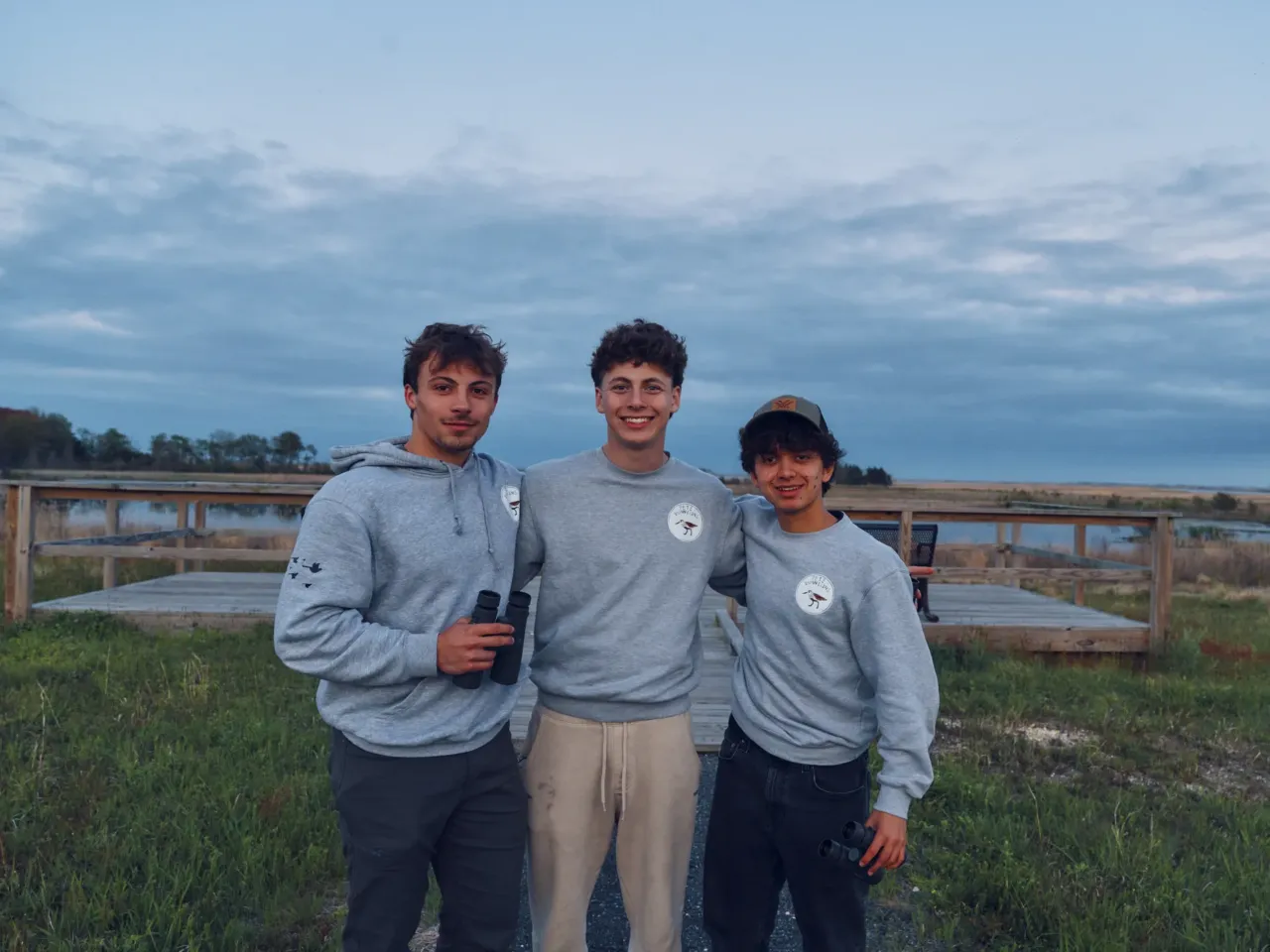 24 hours with 3 teenage birders: Welcome to the World Series of Birding 12 Trojan (left), Train and Pacetti counted 206 bird species but their rivals, The Flying Penguins, got 209.