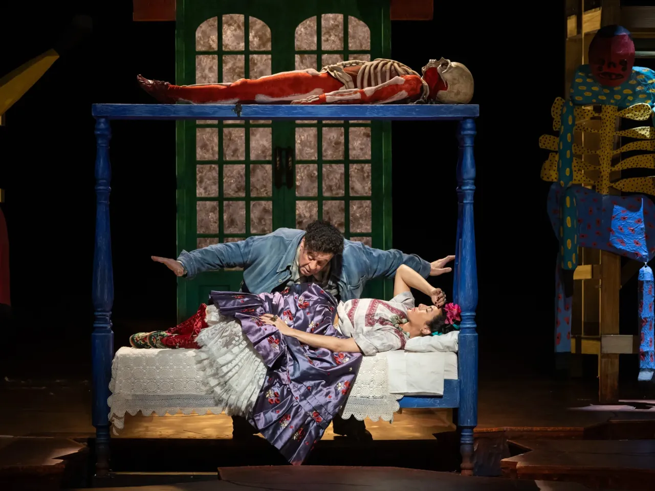 Frida Kahlo and Diego Rivera dream together again at Met Opera 5 Death loomed large over Frida Kahlo's life and work.
