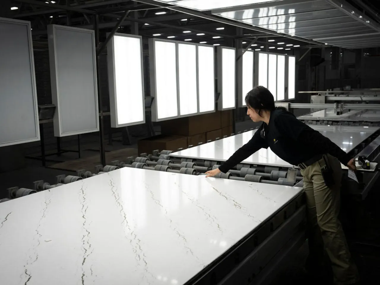 How a CEO and Trump donor is weaponizing tariffs against his rivals 3 Cambria helped popularize quartz countertops, which are made at its factory in Le Sueur, Minn.