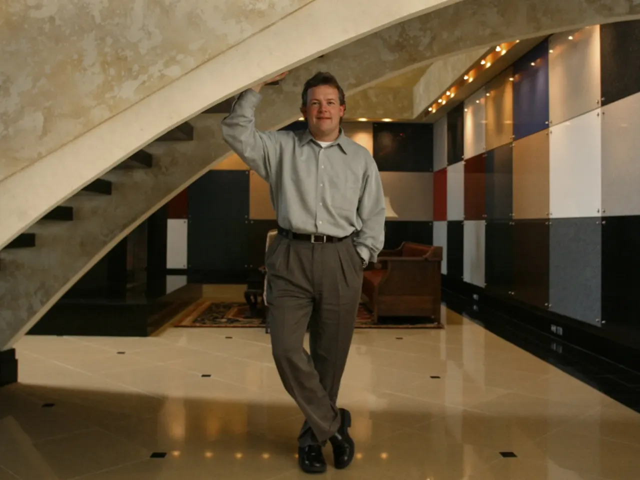 How a CEO and Trump donor is weaponizing tariffs against his rivals 4 Davis' family founded Cambria in 1999, and spent decades turning it into the top U.S. manufacturer of quartz countertops. He's seen here at the company's plant near Le Sueur, Minn., in 2002.