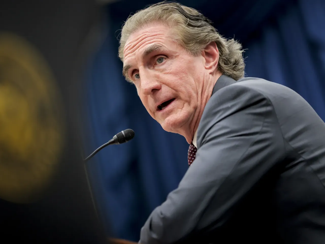New burn bans and Trump's battle with immigration and DEI are impacting forest fires 3 Interior Secretary Doug Burgum testifies during a House Appropriations Committee hearing on April 20.