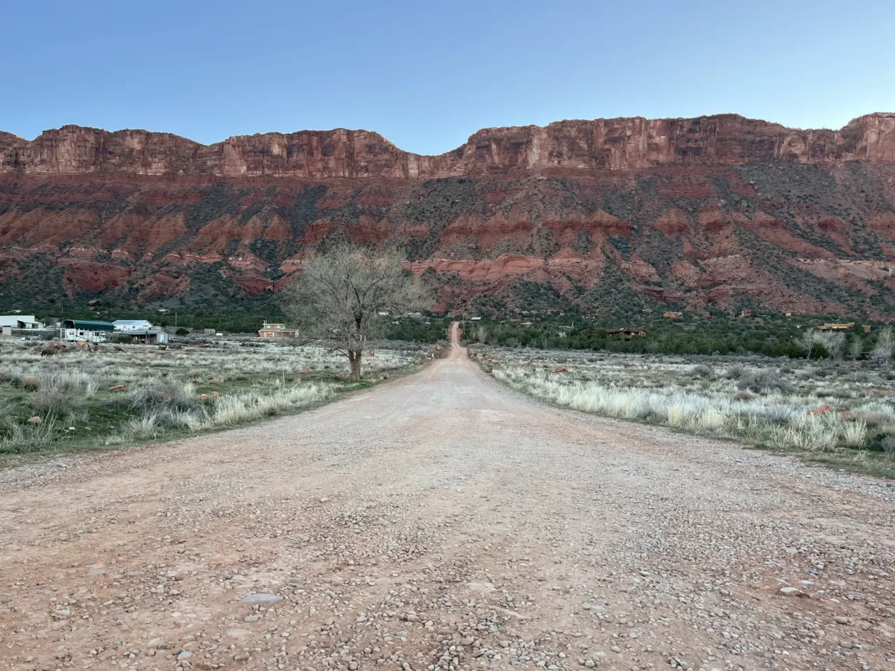 In conservative Utah, some communities are ditching fossil fuel power for clean energy 7 A gravel road leads to a group of homes in Castle Valley, Utah. People living in this small desert town have felt the impacts of a warming climate, said Town Council member Pamela Gibson, and they see the logic in pursuing renewables. "I think most people recognize that there is a thing called climate change, and it is man-made, and that we should be doing everything we can," she said.
