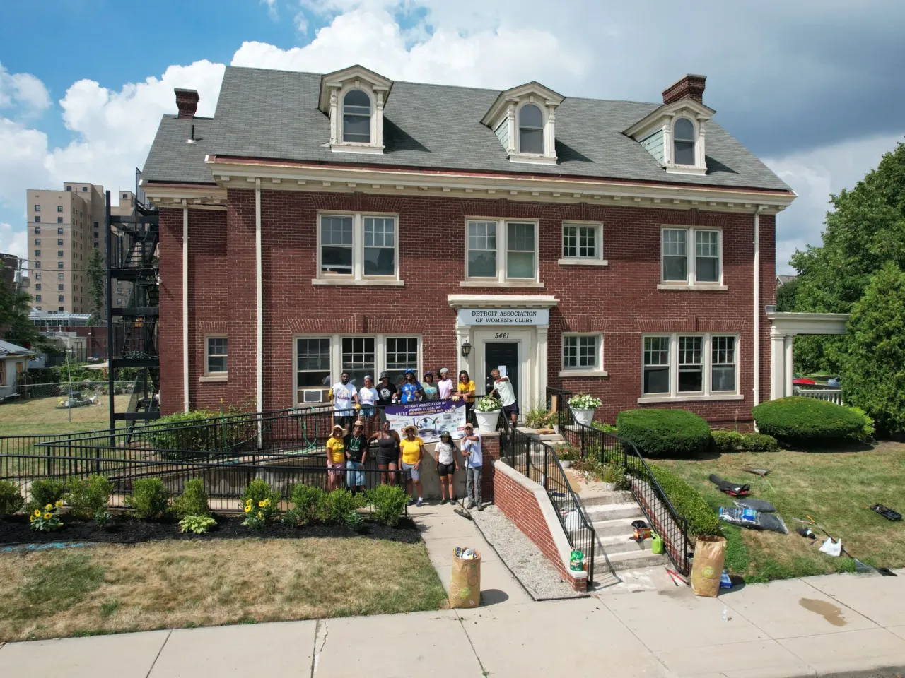 This year's list of endangered historic places focuses on equality and erasure 5 Detroit Association of Women's Clubs in 2023.