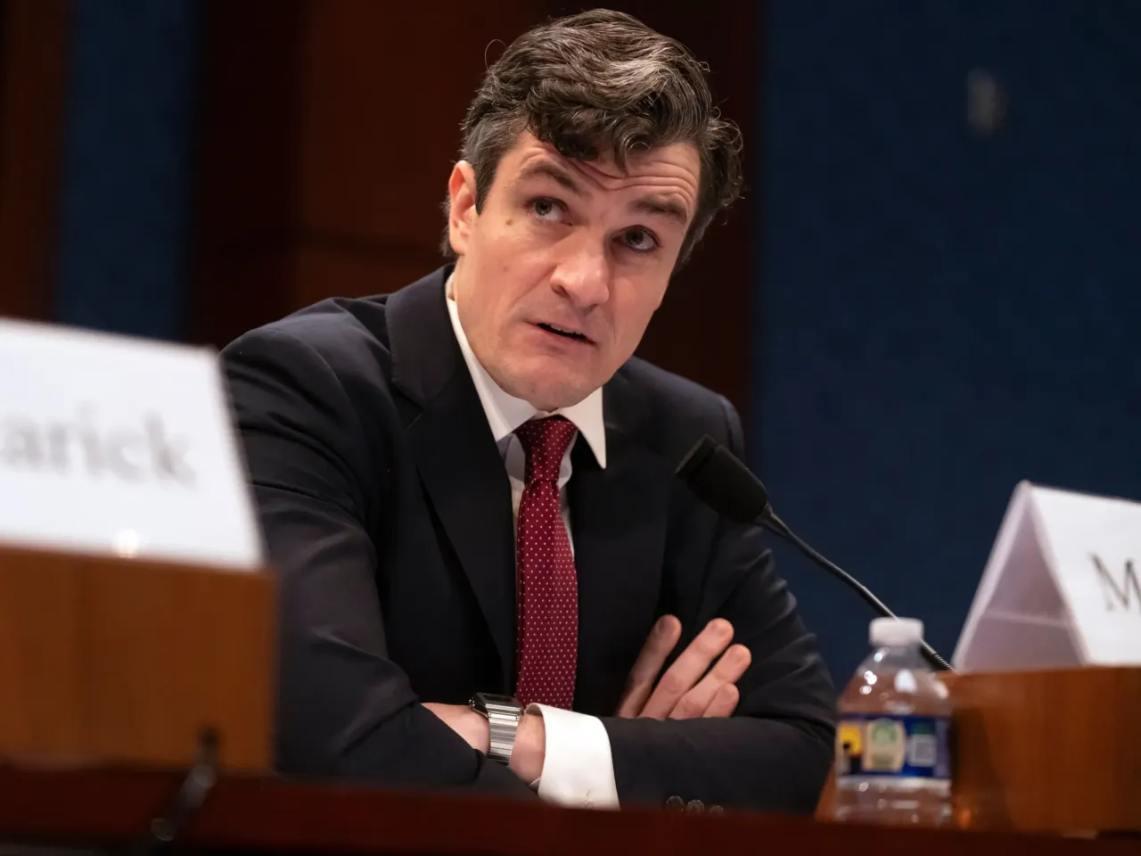 Police sue Trump as Jan. 6 rioters gloat over 'weaponization' fund 2 Former Department of Justice Special Counsel Brendan Ballou speaks during a hearing of the House Committee on Oversight and Government Reform on Capitol Hill on Jan. 7.