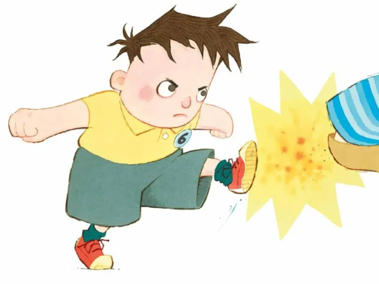 A kick takes on a life of its own in the kids’ book, ‘When Tad Kicked Vlad’
