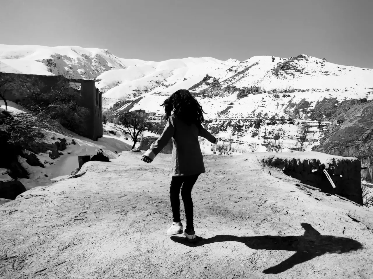 Mind-bending photos by anonymous cousins show the pain and dreams of Afghan women 3 This photo is titled "Life is today." The photographers say the image is a call to live in the present as the future is uncertain.