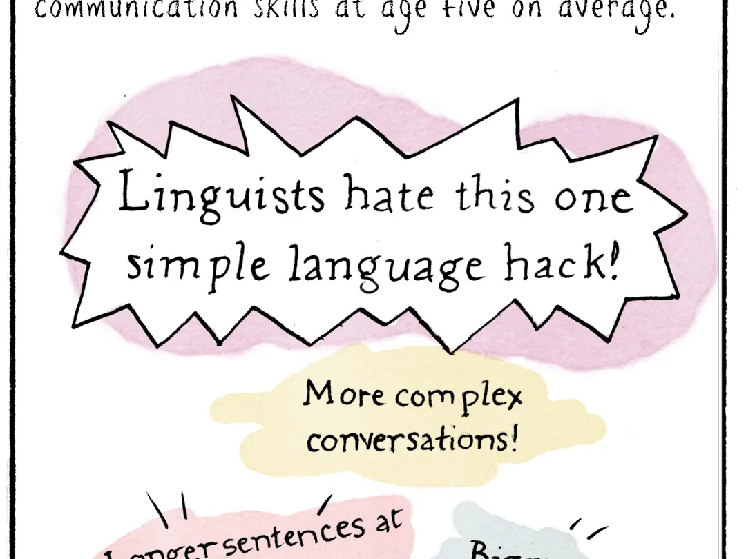 COMIC: To raise a confident little talker, learn to speak 'parentese' 8 469200 8