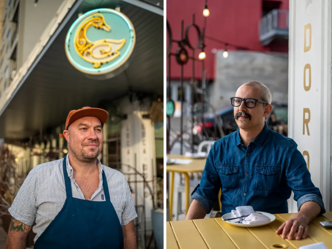 Diners are staying home, so this restaurant lets patrons pay what they want 2 Fiore Tedesco III (left) and Adam Orman are co-owners of L'Oca d'Oro.