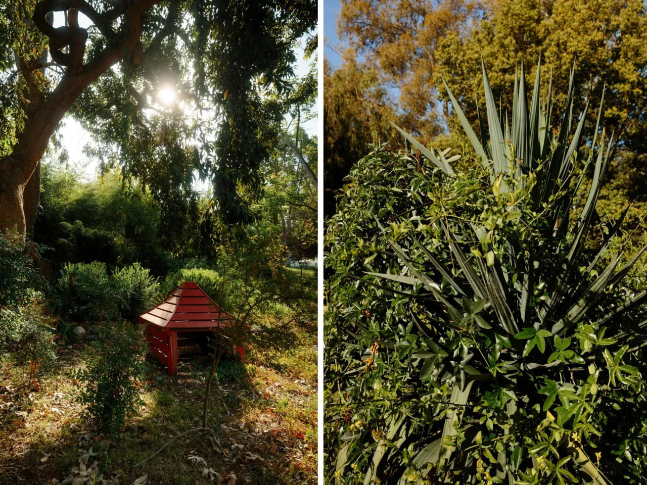 For veterans, a place where peace can take root 4 The garden was built in 1968; it is maintained by Iraq war vet John Follmer and other volunteers.