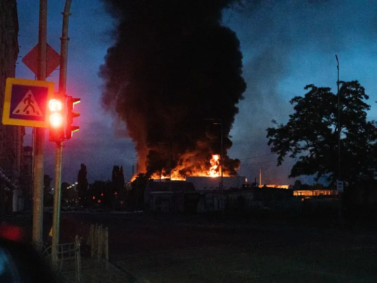 Scenes from the aftermath of Russia’s latest massive attack on Kyiv