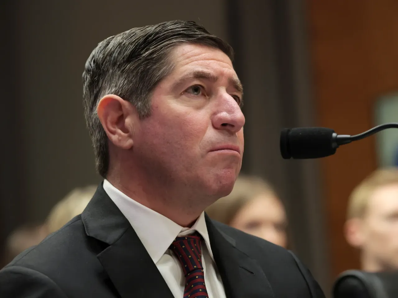 Trump strips job protections from 8,000 federal workers 1 Scott Kupor, director of the Office of Personnel Management, spent his career in the private sector before joining the Trump administration. He speaks in a Senate hearing on Capitol Hill on April 3, 2025.