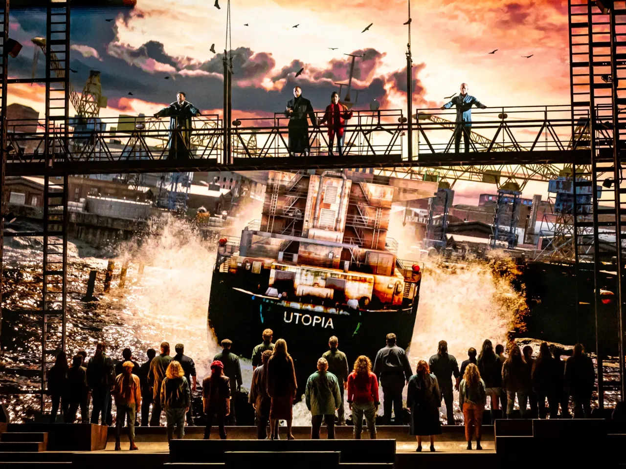 The Last Ship is the first musical to be staged at New York's Metropolitan Opera. It draws upon Sting's childhood growing up in the shadow of a shipyard.
