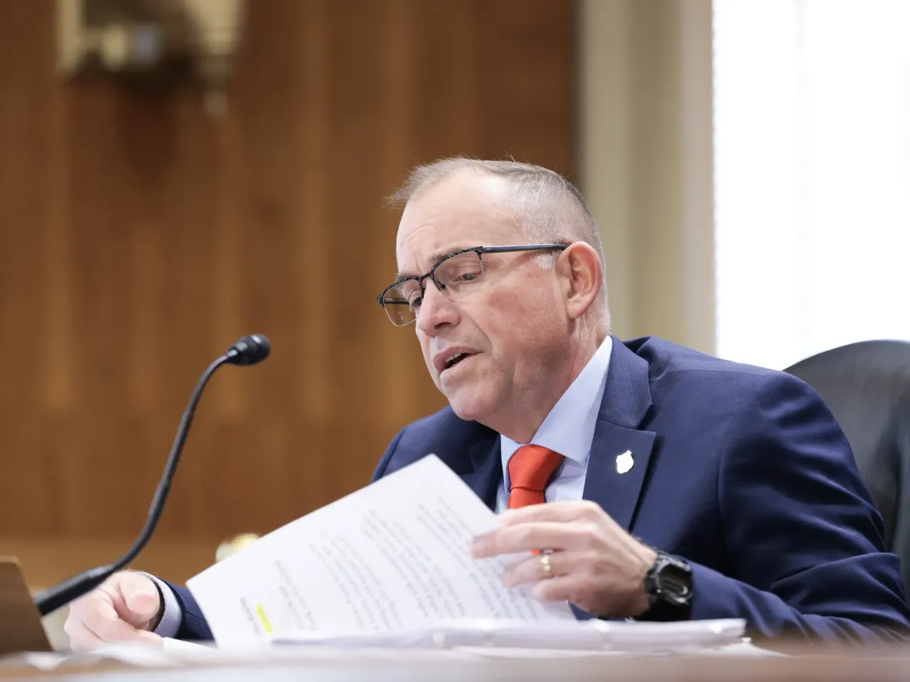 The Forest Service wants to close research hubs to save money. That could be costly 1 Forest Service Chief Tom Schultz speaks during a hearing with the Senate Committee on Energy and Natural Resources on Capitol Hill on May 13.