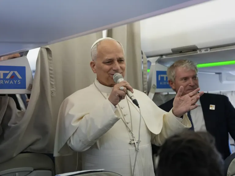 Pope Leo says war with Iran is not a ‘just war’