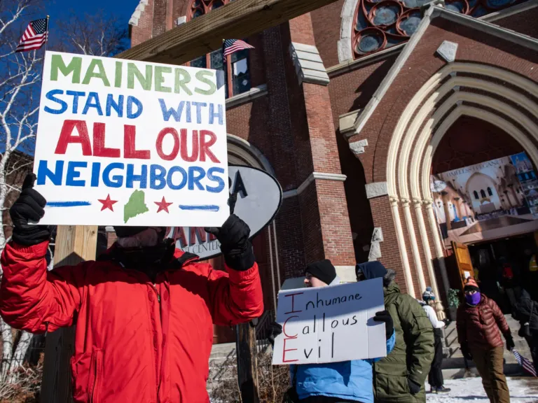 ICE denies having a protester database. But a letter to Congress sheds more light