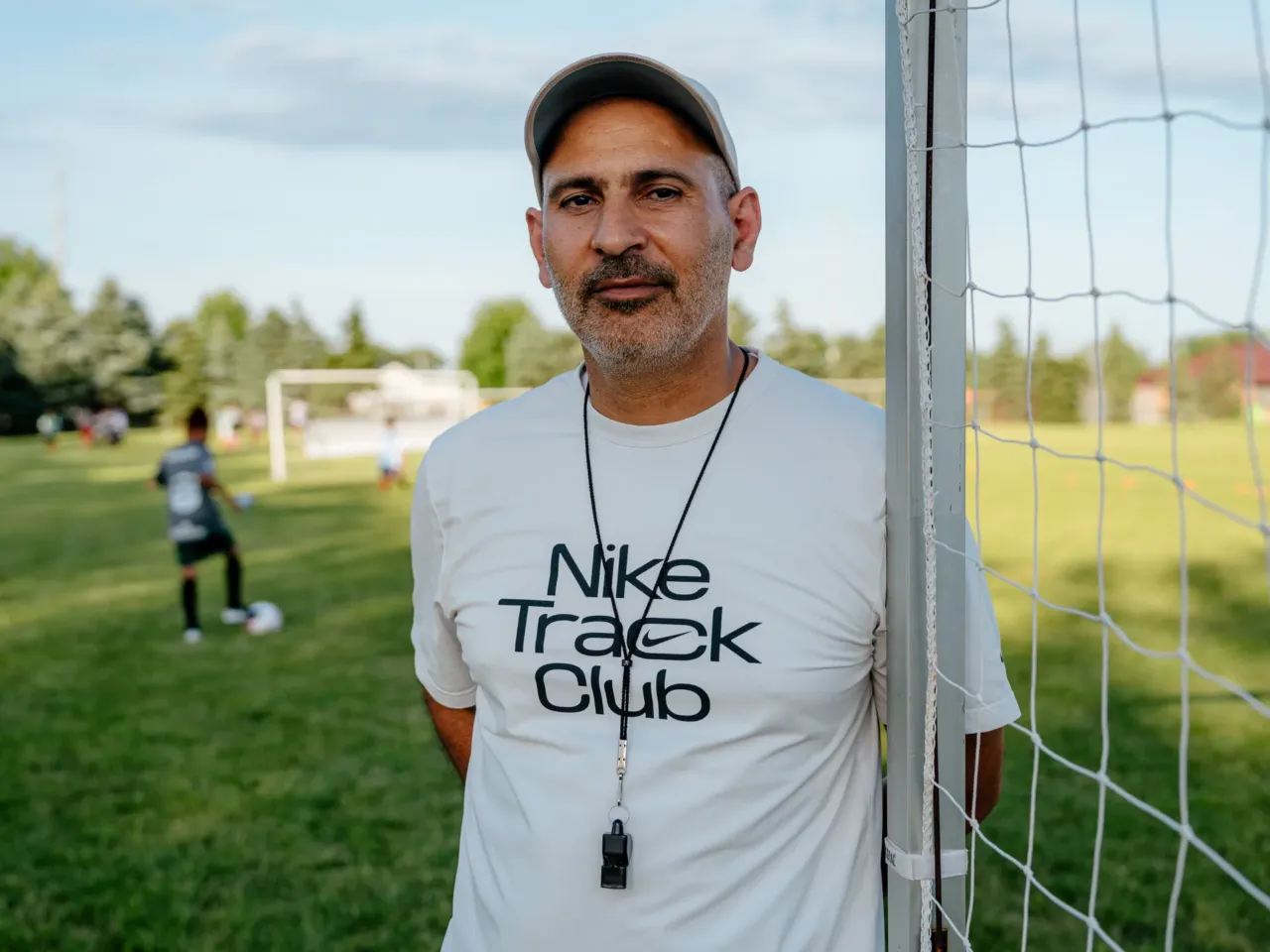 Michigan FC Director Abbas Alwishah poses for a portrait during a Michigan FC practice in Dearborn, Mich. on June 10, 2026.