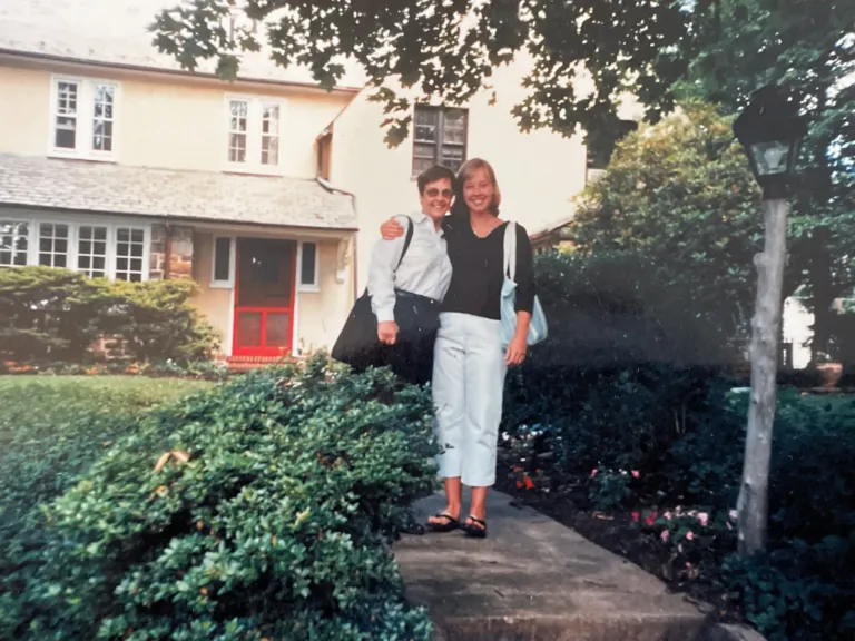 On a flight home, a stranger helped her understand what came next