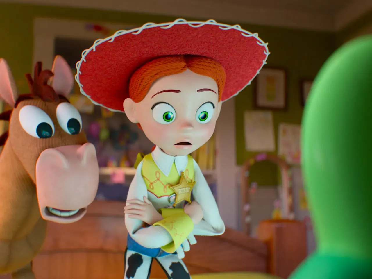 'Toy Story 5' gets at something very real: It's hard to keep kids off screens in summer 2 Bullseye and Jessie with Lilypad in Disney and Pixar's Toy Story 5.