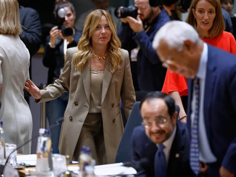 Italy’s Meloni, once Trump’s closest ally in Europe, says he made up a story about her