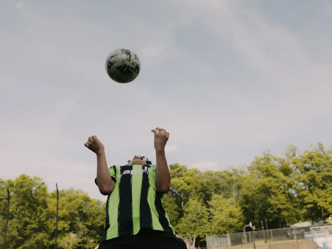 Palestinian-American kids find inspiration, and escape, on the soccer pitch 1 Taim Nadin participates in an evening practice at Frank D Zaccaria Memorial Park in Woodland Park, NJ, on June 6, 2026.