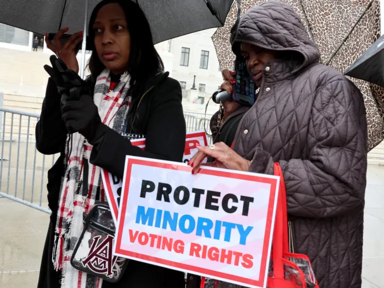 Supreme Court allows a ruling that ends a tool to protect minority voters in 7 states
