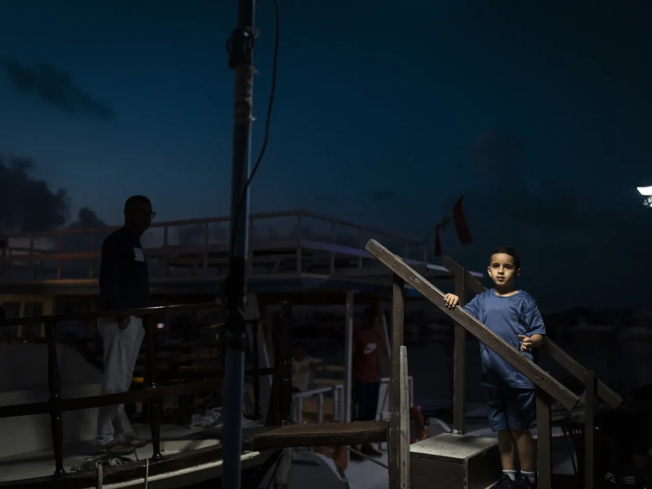 Lebanese struggle to get by in an ancient city under Israeli evacuation order 7 Displaced people spend the evening in the Christian port area of Tyre on June 7.