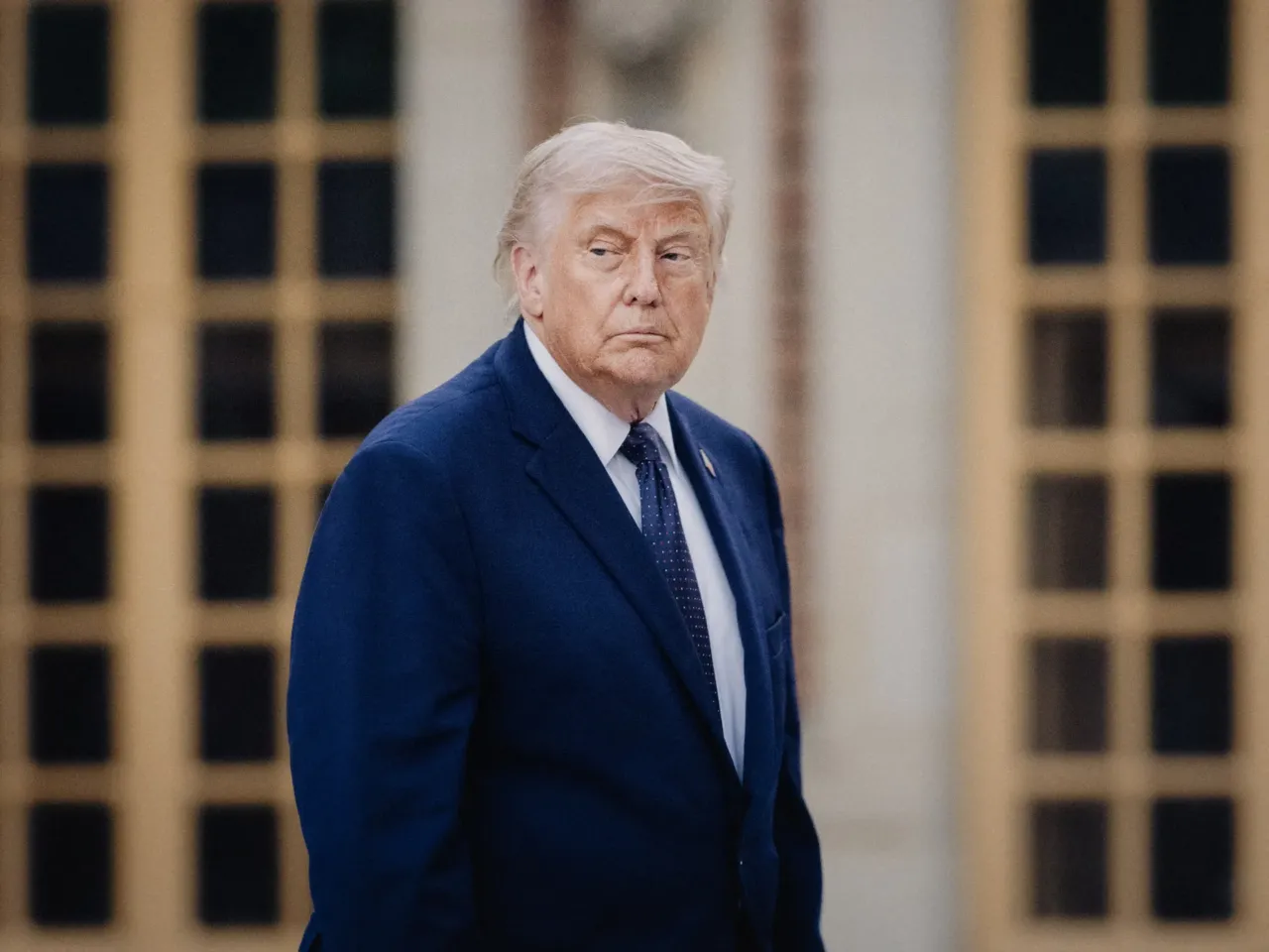 Trump cancels plans to sign housing bill, in latest sign of tension with his party 2 President Trump was in France for the G7 summit when he upended plans in the Senate to confirm his pick for director of national intelligence. Above, Trump arrives for a dinner at the Chateau de Versailles on June 17.