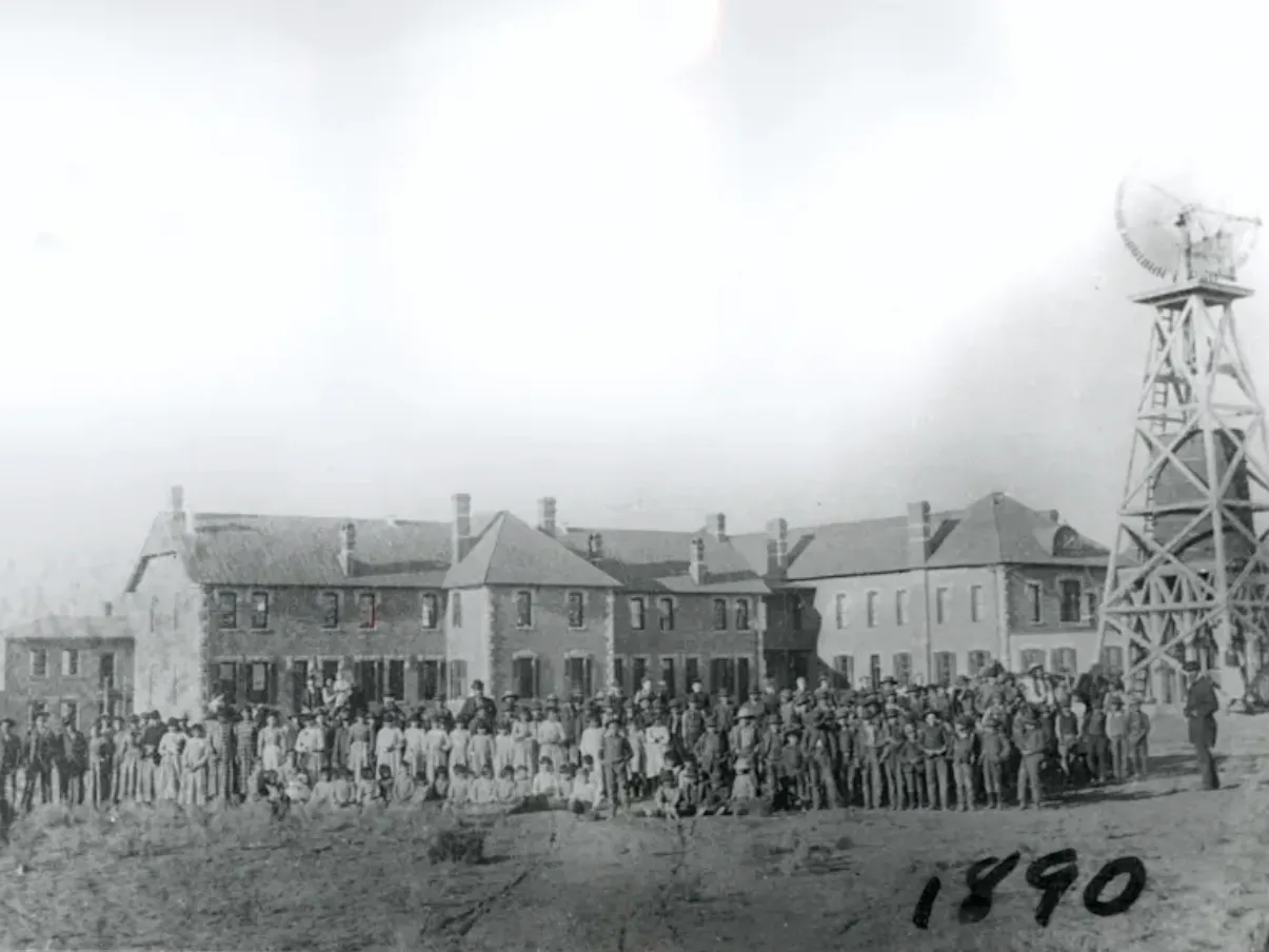 Once designed to strip Native students of culture, this school now safeguards it 1 The Santa Fe Indian School was established in the late 1800s by the Bureau of Indian Affairs (BIA) as a federal, off-reservation boarding school with the primary goal of assimilating Native Americans.