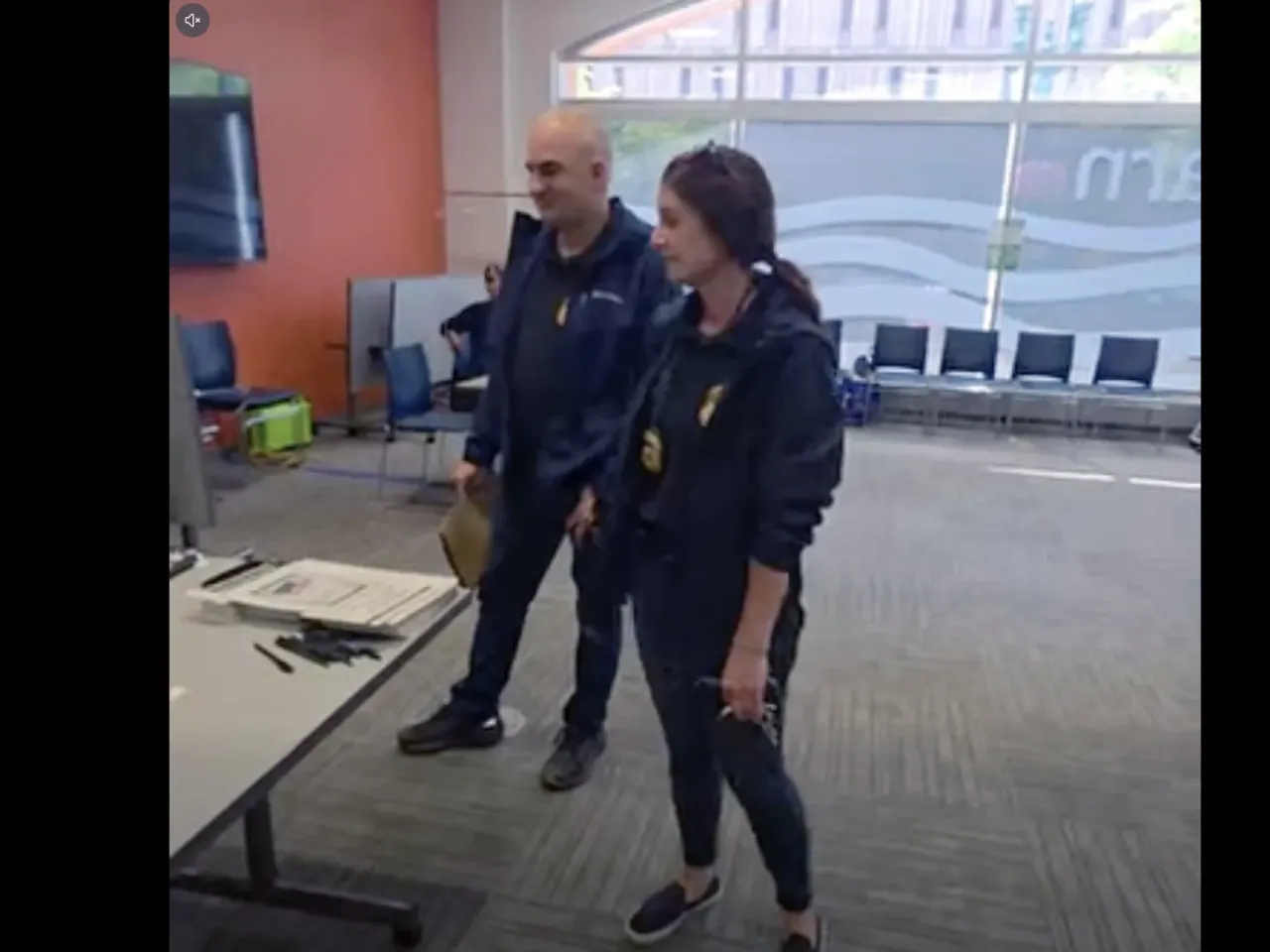 Gonyea said the agents had a file about her with details including her name, address, date of birth, height, weight and eye color and that they asked her to sign a document that claimed her Instagram account might have violated a federal law that says it is unlawful to threaten or intimidate a federal officer.