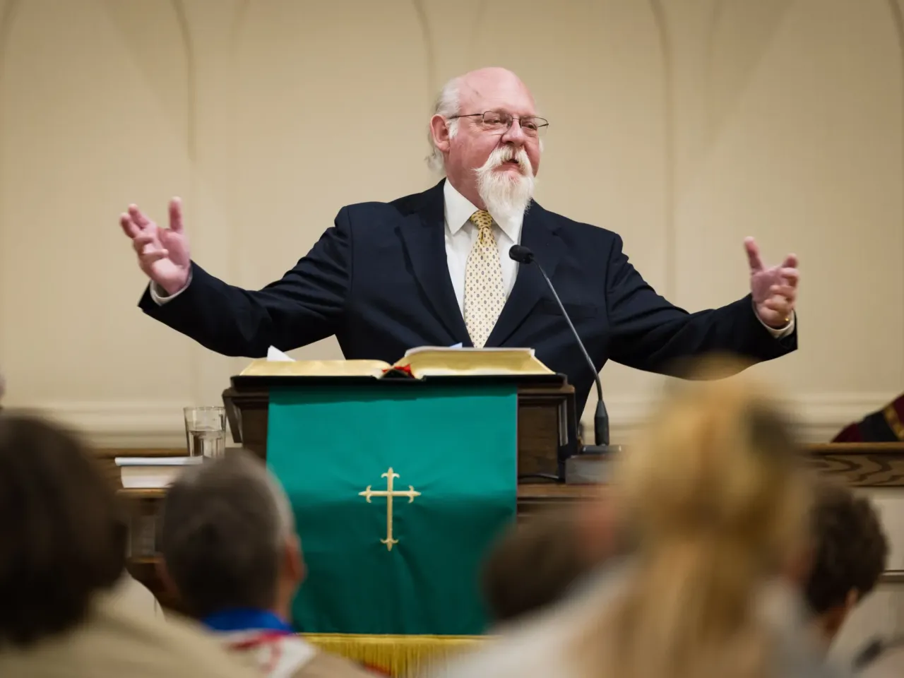 The Rev. John Jackman  says the church's medical debt campaign has brought together people across the political spectrum. "This is the easiest money I've ever raised," he says.