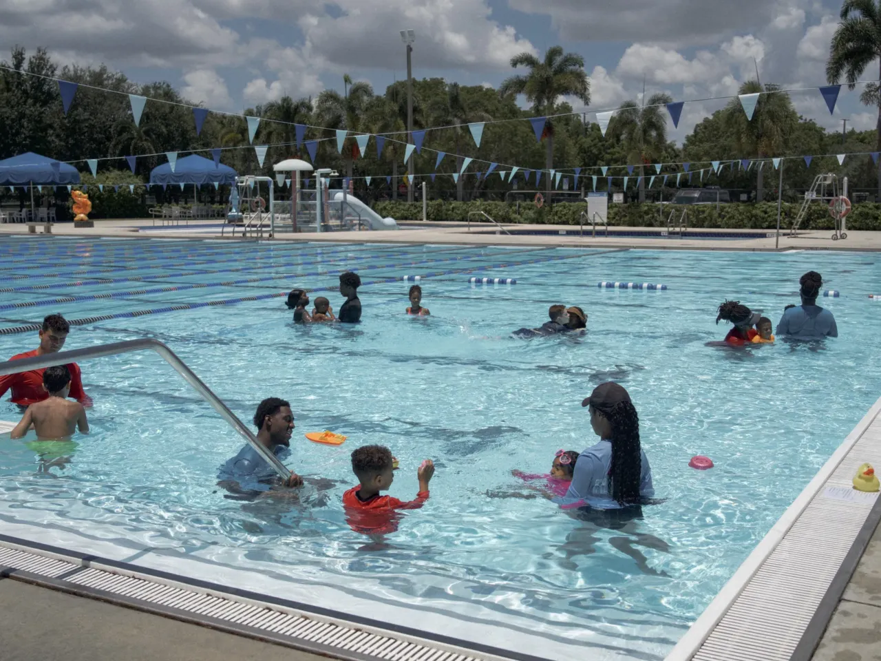 Water may be sensory bliss for kids with autism — but it can also be a threat 3 The adaptive swim lessons at the YMCA of South Florida serve more than 600 children with disabilities, but the program is overwhelmed with requests. Jones says she hopes the state will provide more funding to help facilities like theirs meet the need.