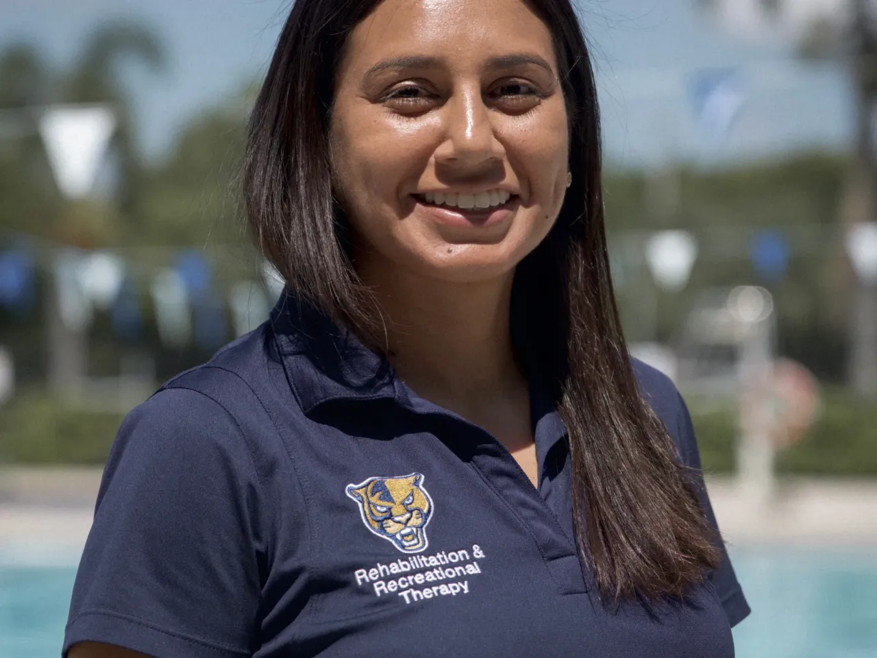 Water may be sensory bliss for kids with autism — but it can also be a threat 4 Researcher Tania Santiago Perez of Florida International University helped train some of the instructors at the Swim Buddies program. Her research has found that even after five or six quality lessons, most kids with autism showed improvement.