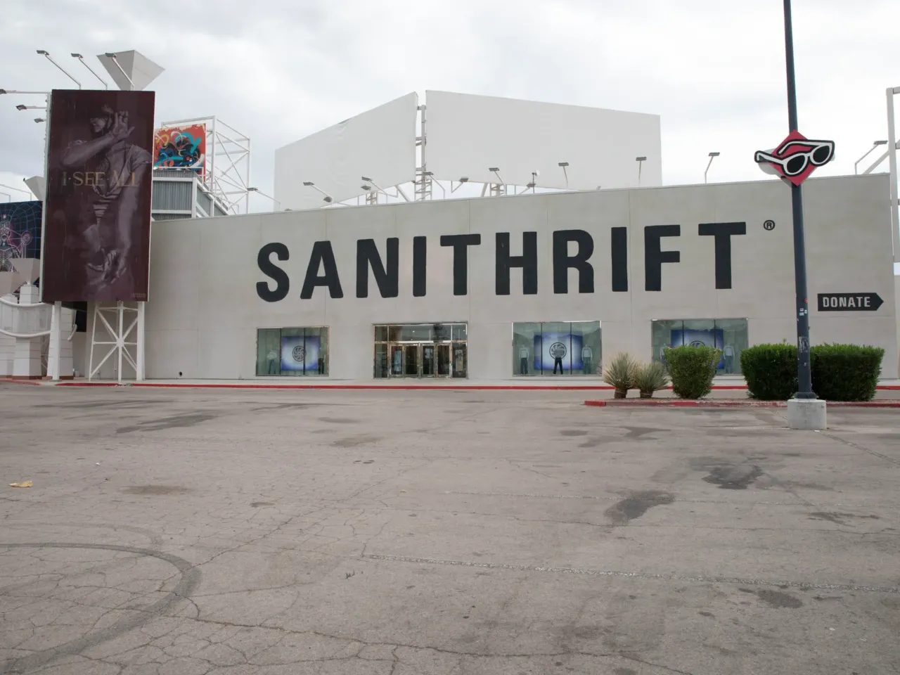 A family steps in to save the dying casino town of Primm, Nevada 2 Sanithrift is the only store still open at the Prizm Outlets in Primm, Nev.