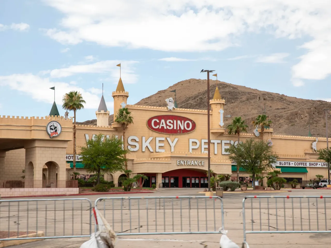 A family steps in to save the dying casino town of Primm, Nevada 5 Two of Primm's three hotels, Buffalo Bill's and Whiskey Pete's, closed in recent years.
