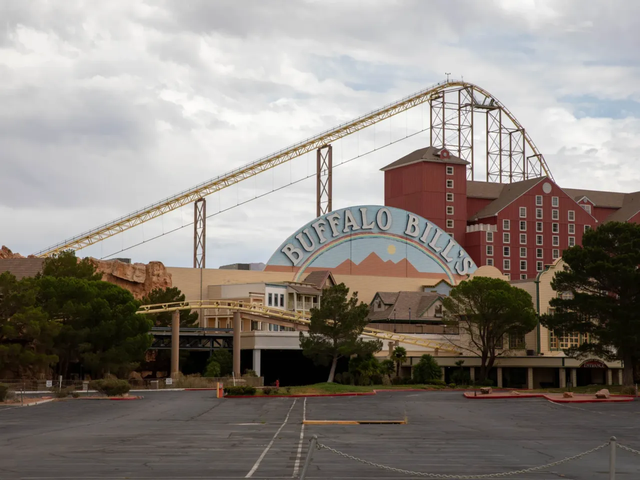 Outside the Buffalo Bill's Casino in Primm, Nev., on Wednesday, June 24, 2026.