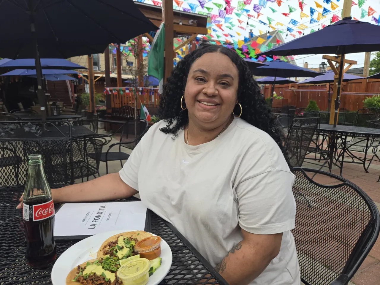 Gissell Vera is proud to be both American and Mexican. She plans to celebrate both of her cultures with a Fourth of July carne asada cookout.