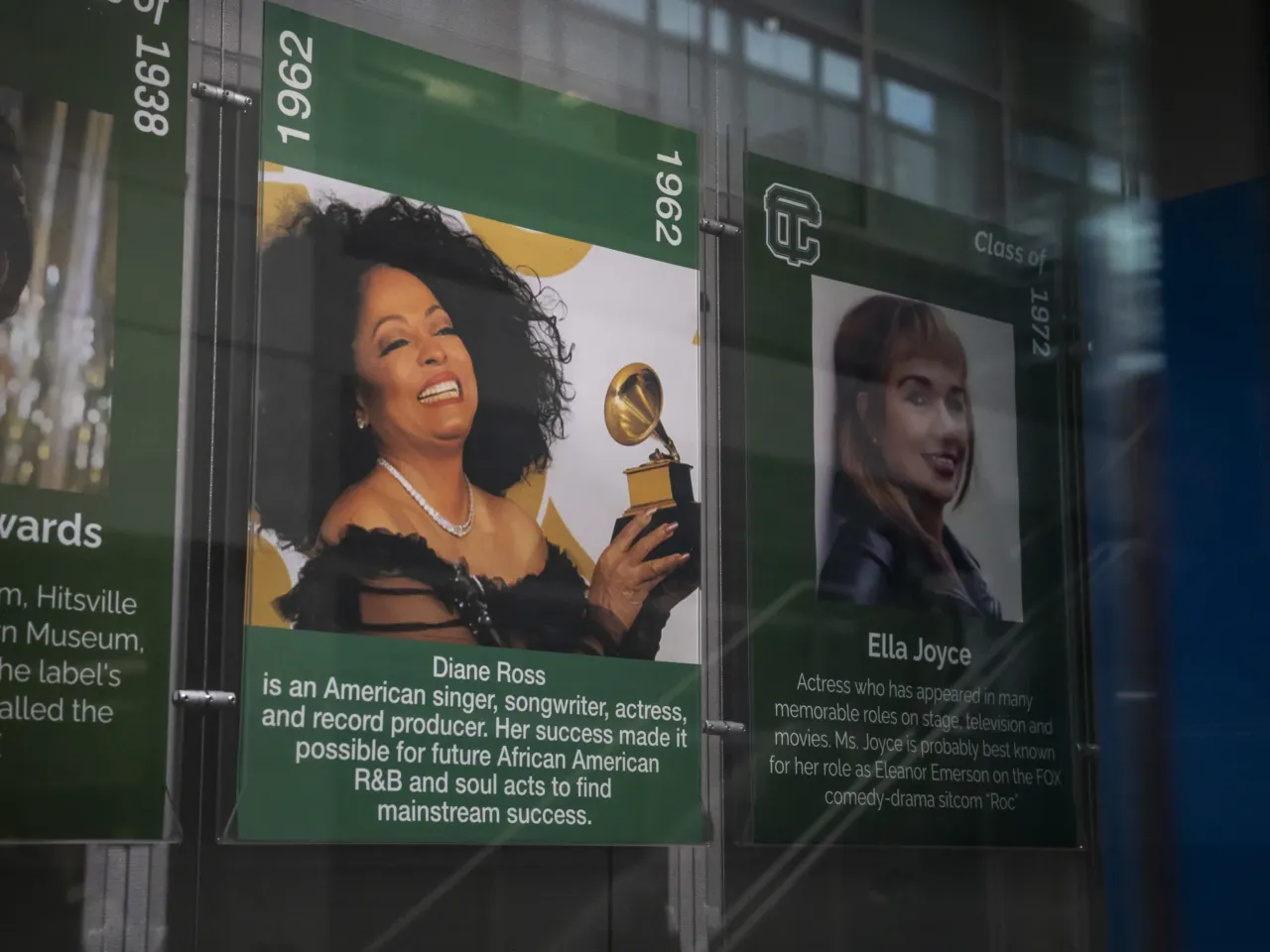 To Detroiters, Motown is more than just music 2 Diana Ross' picture is on display as part of the Cass Technical High School "Wall of Fame" inside the school on April 30, 2026 in Detroit, Mich.