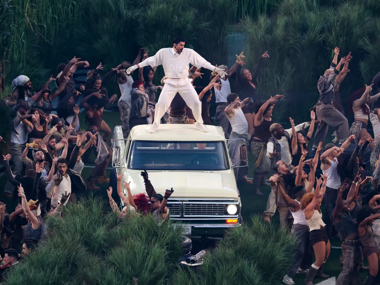 To Detroiters, Motown is more than just music 7 Bad Bunny performs onstage during the Apple Music Super Bowl LX Halftime Show at Levi's Stadium on February 8, 2026 in Santa Clara, Calif.